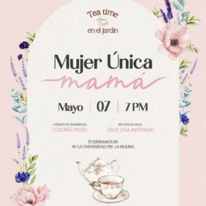 Tea Time - Mujer Única Mamá